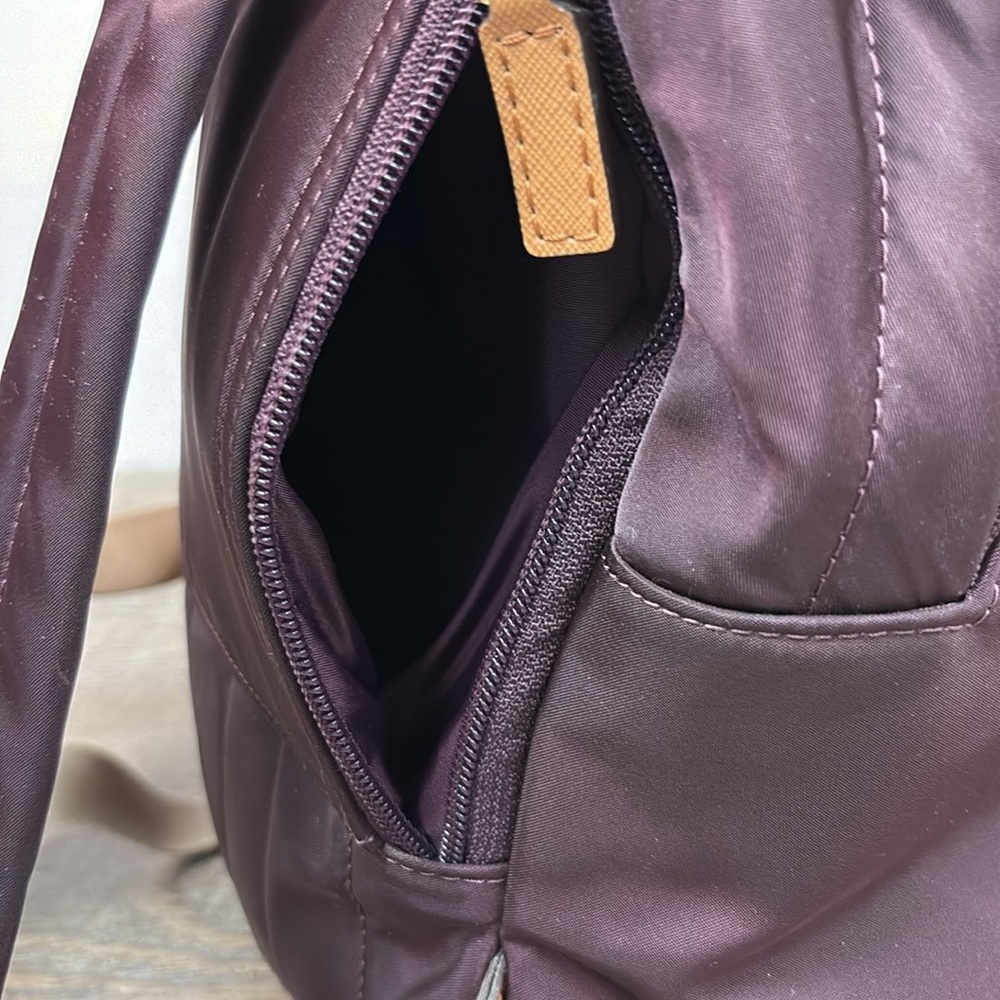 Michael Kors Nylon and Leather Trim Backpack - Picture 11 of 14